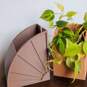 Suporte de Livros + vaso para plantas